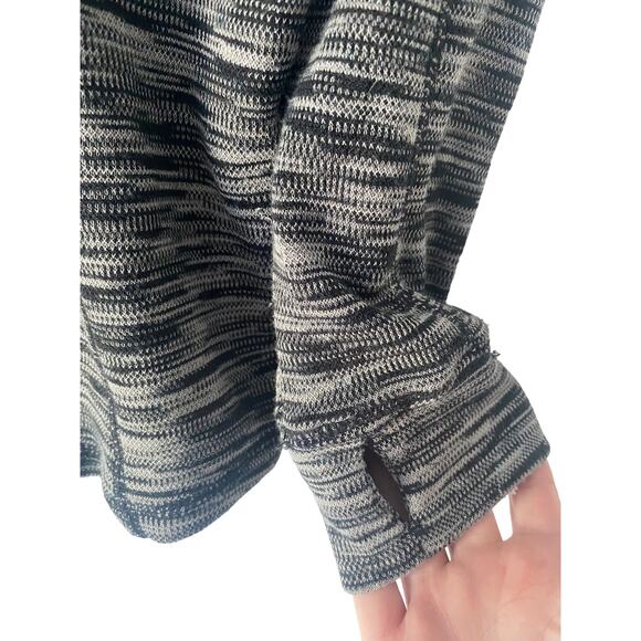 AVALANCHE TECTONIC ZIP-NECK GRAY/BLACK SWEATSHIRT SIZE MEDIUM - Picture 5 of 6